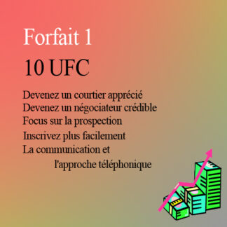 Forfait no 1  : ( 10 UFC )